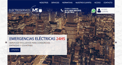 Desktop Screenshot of electroservicemye.com.ar