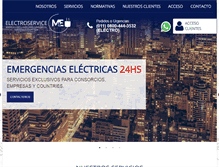 Tablet Screenshot of electroservicemye.com.ar